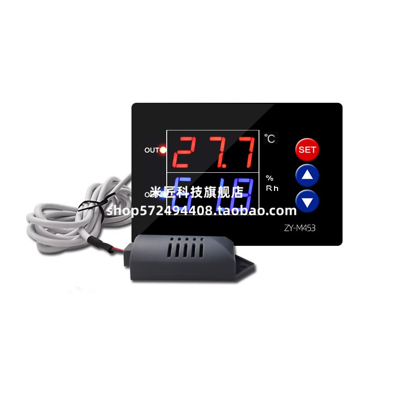 ZY-M453智能数显恒温恒湿控制开关双输出仪表 高精度温湿度控制器