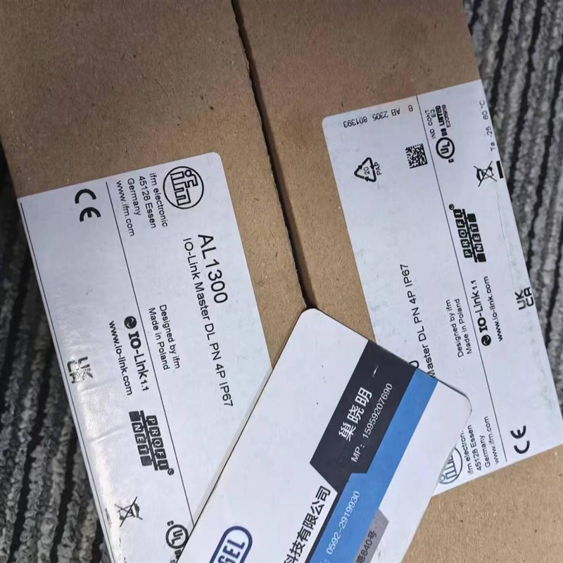 假一罚十 IFM  激光测距传感器 O1D120 O1DLF3KG/IO-LINK