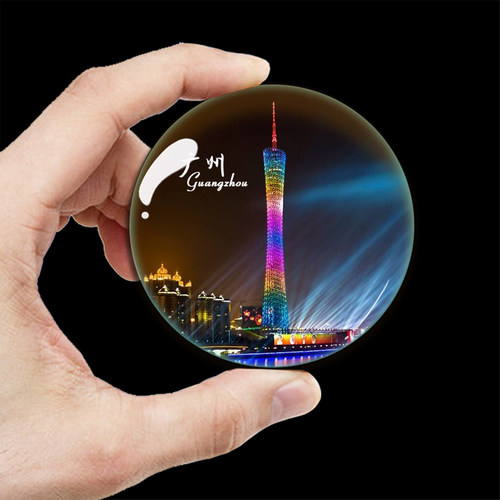广东旅游纪念品冰箱贴广州塔珠海