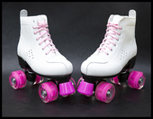 成人双排溜冰鞋 儿童四轮滑鞋 成年男女旱冰鞋 新款 双排轮滑冰鞋 闪光