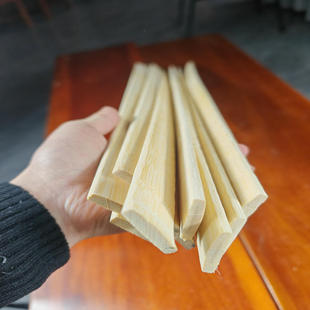 1.7 飾老毛竹拋光板材料 4厘米寬楠竹竹片竹條長條竹子手工diy裝