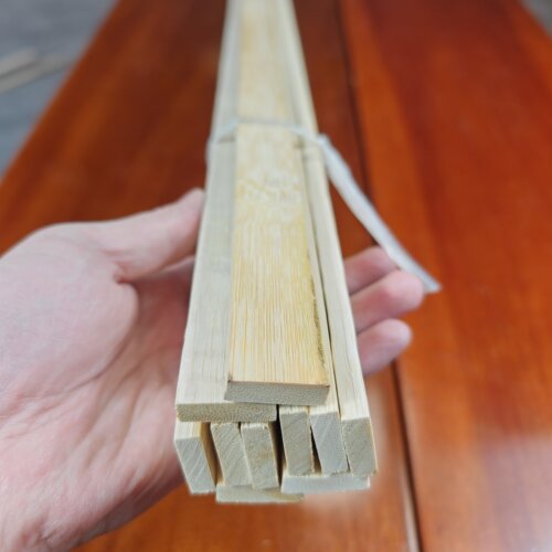 1米长竹片竹条竹板室内装饰工艺灯笼雕刻竹板手工用材料 竹筒竹篮