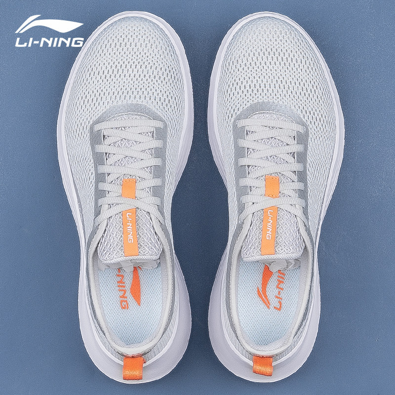 李宁跑步鞋男鞋春季新款超轻网面透气跑鞋低帮舒适休闲鞋运动鞋男