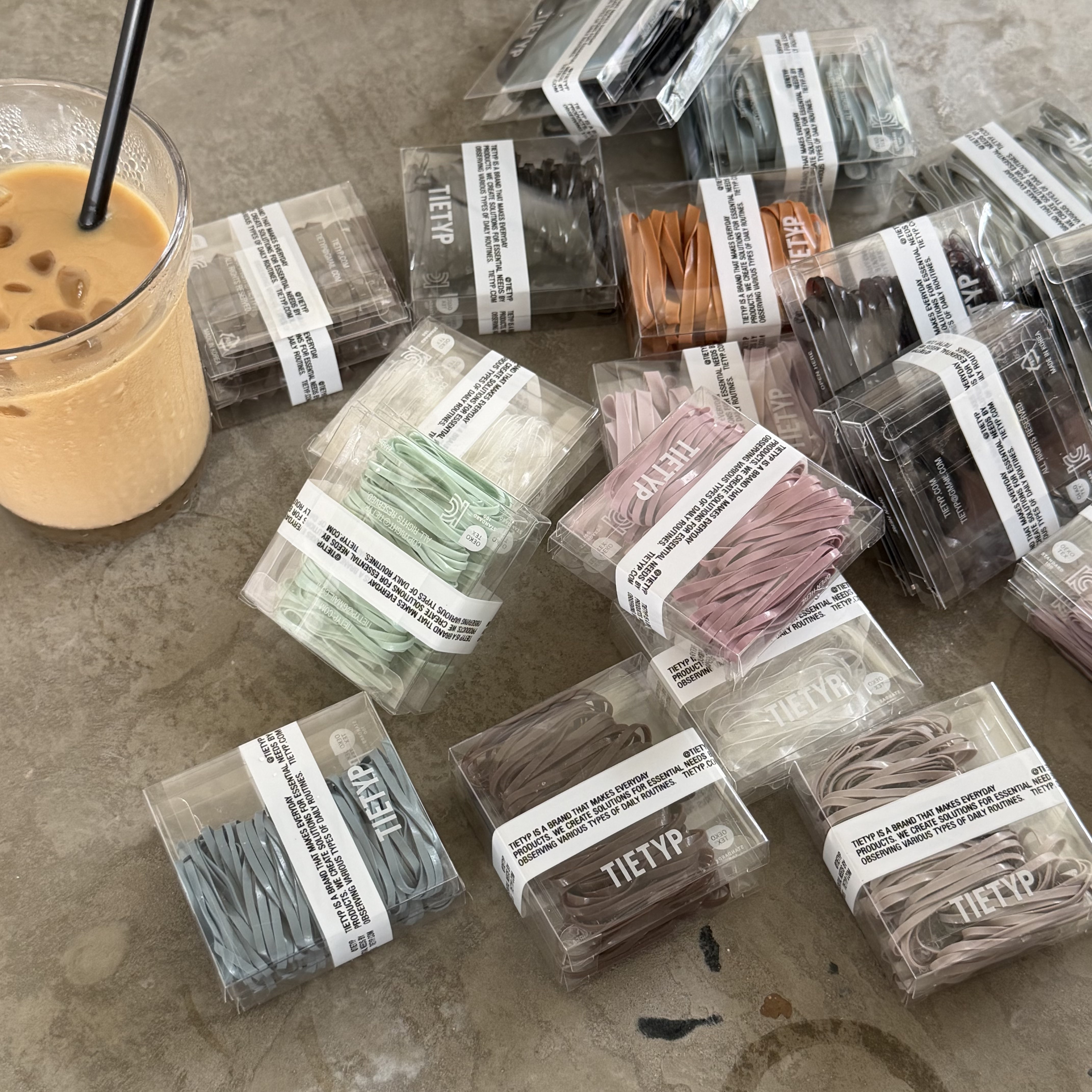 TIETYP高弹力扎头发基础打底发饰
