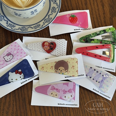 韩国kitsch三角夹蒙奇奇Kitty夹
