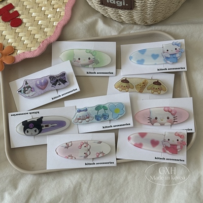 甜美甜美女童卡通鸭嘴夹