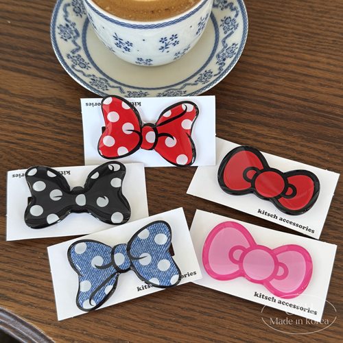 韩国进口kitsch米妮Kitty蝴蝶结