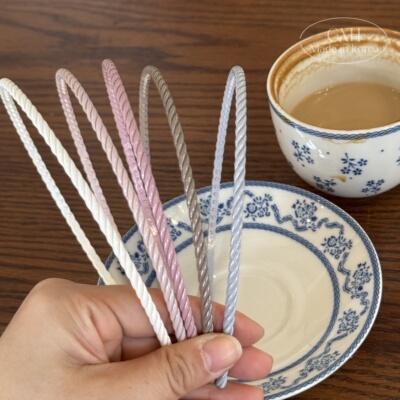 IU同款细麻花气质简约4mm头箍