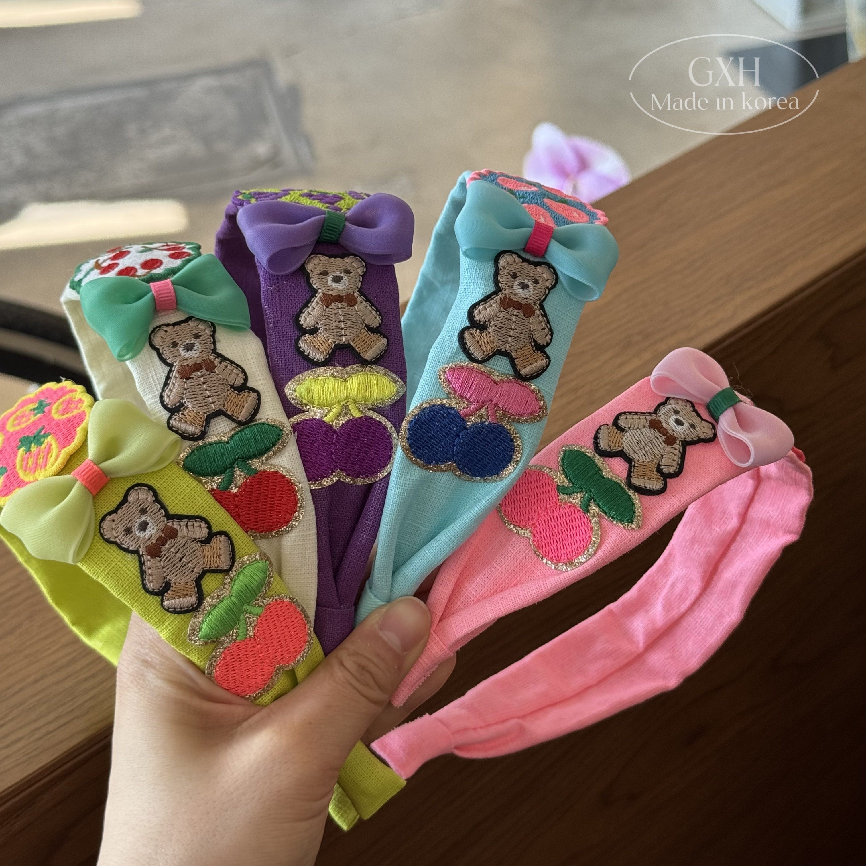 包邮韩国original pom pom夏季发饰蝴蝶结小熊头箍水果布艺女发箍,饰品/流行首饰/时尚饰品新,发饰,淘宝优惠券,粉丝福利购,淘宝优惠卷