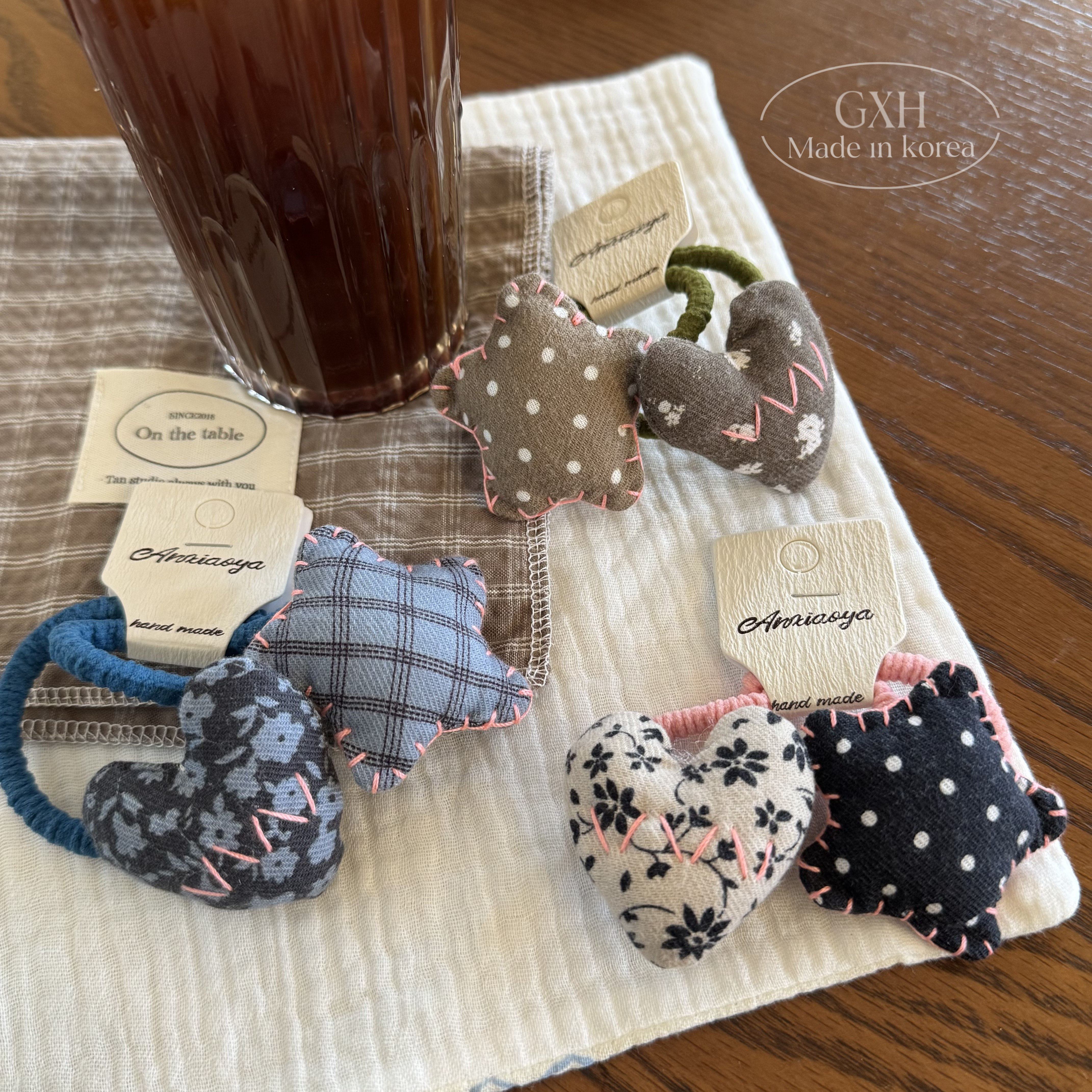 文艺风！森系充棉手工发圈!