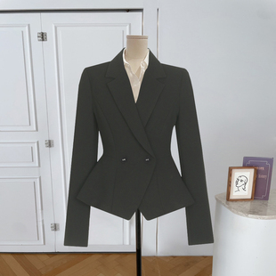 2025新款时尚女士西装外套春秋职业女装高质感商务休闲西服百搭