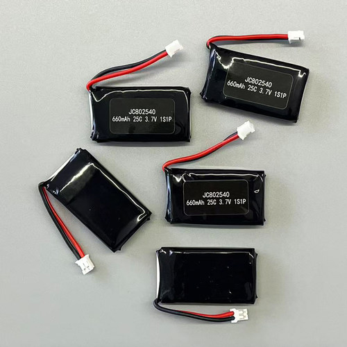 3.7V660mAhF121四轴无人机锂电池