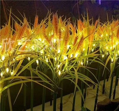 LED麦穗灯商场美陈装饰