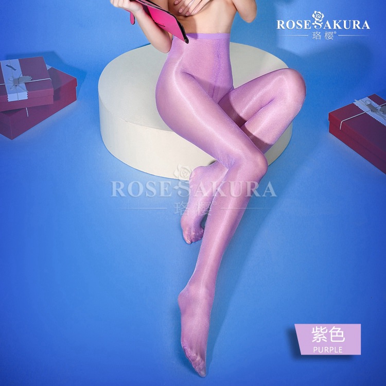 彩色裸氨开档闪光美腿舞蹈丝袜