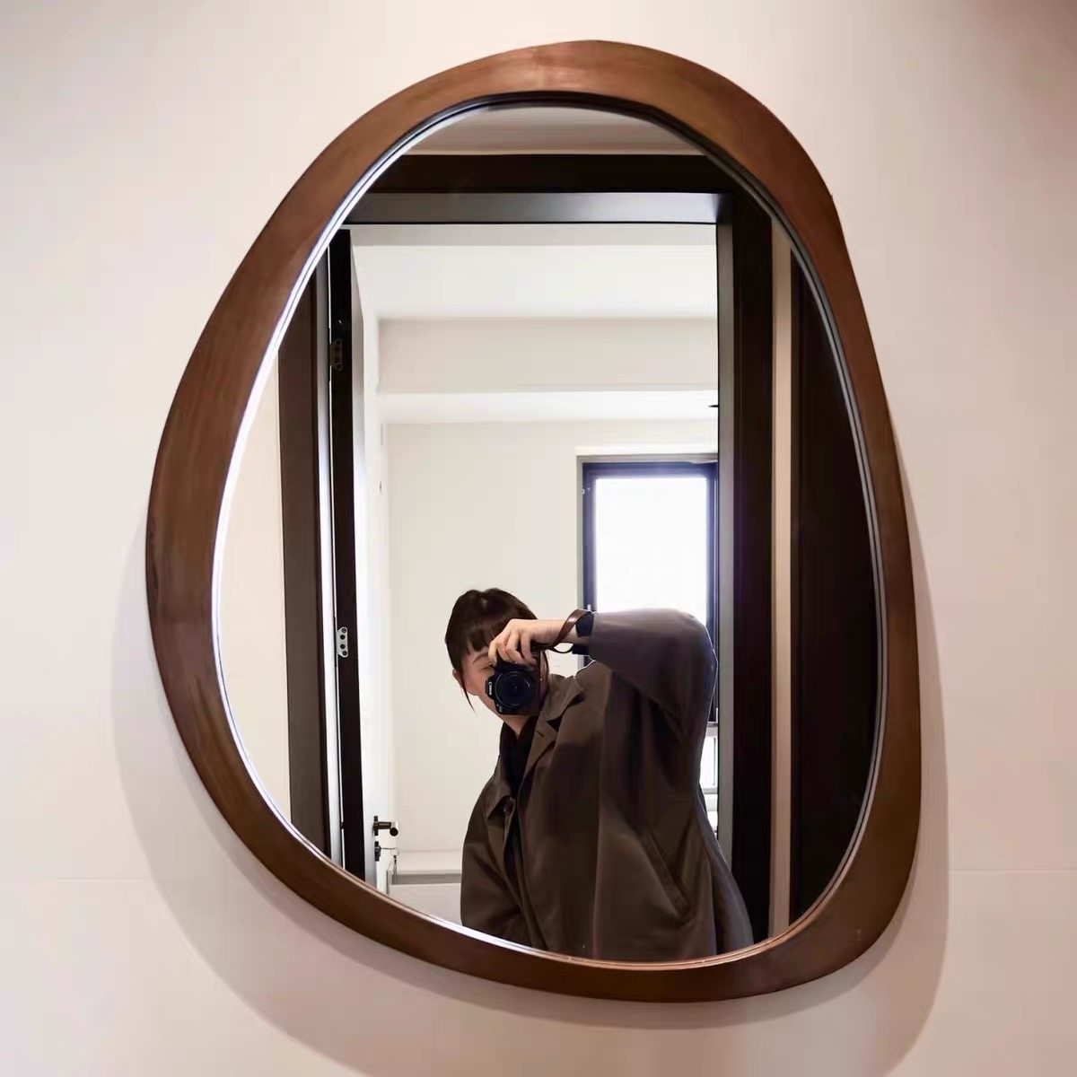 法式中古风浴室镜子智能镜子家用卫生间法式异形卫浴镜壁挂梳妆镜,家装主材,浴室镜,淘宝优惠券,粉丝福利购,淘宝优惠卷