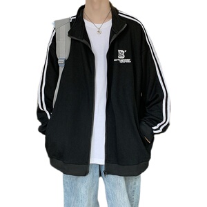 开衫卫衣男潮牌ins运动外套韩版潮流秋季情侣上衣服JK02007-P45图片