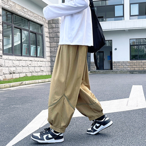 秋季ins裤子男韩版潮流宽松运动休闲裤潮牌束脚裤K0373-P35图片