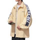 宽松外套男港风潮流ins衣服秋季潮牌夹克休闲上衣JK04110-P55，男装夹克，星座308B-1