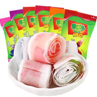果然多cc果卷彩虹果汁软糖怀旧办公室儿童糖果年货小零食小吃批发