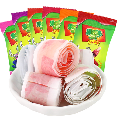 果然多CC果卷软糖儿童糖果零食