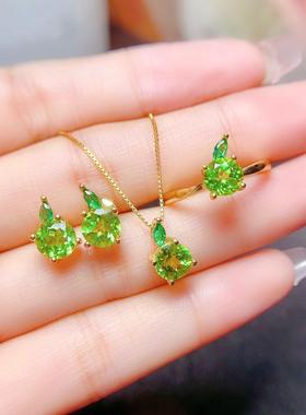 新款引流小苹果清新秀气套装黄钻