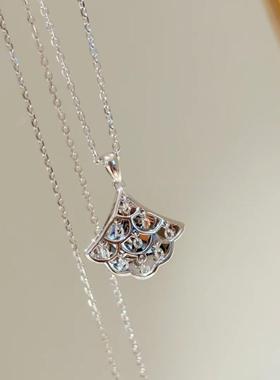 轻奢超仙灵动跳舞芭蕾小裙子项链