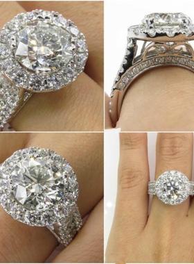 臻荣wish热卖新款女款微镶满钻