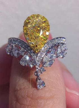 尚美同款进口高碳钻为爱加冕皇冠