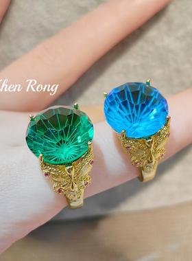 意大利织纹雕金工艺蝴蝶结烟花切