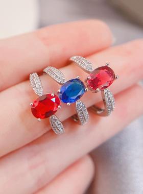 新款星光皇后仿天然粉碧玺彩宝