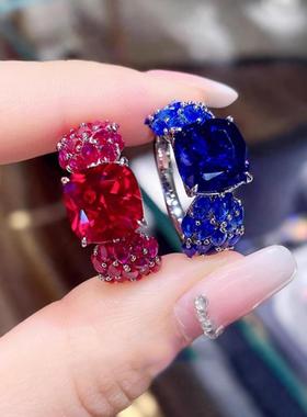 vintage中古重工豪镶嵌公主方