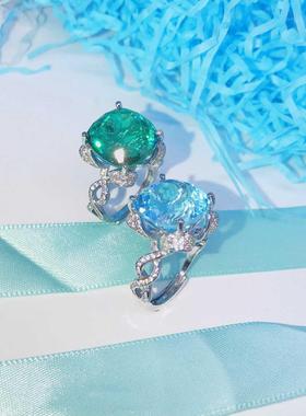 小红书推荐仿天然海蓝宝托帕石