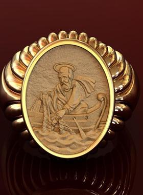 臻荣wish教宗利奥十三世渔人权戒