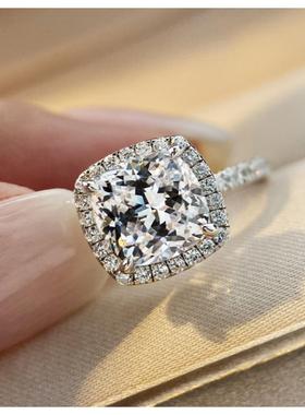 臻荣ins镀s925银高碳钻日式轻奢