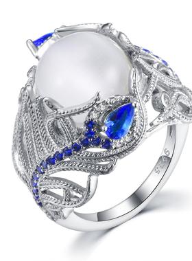 臻荣wish热卖新款月光石猫眼石