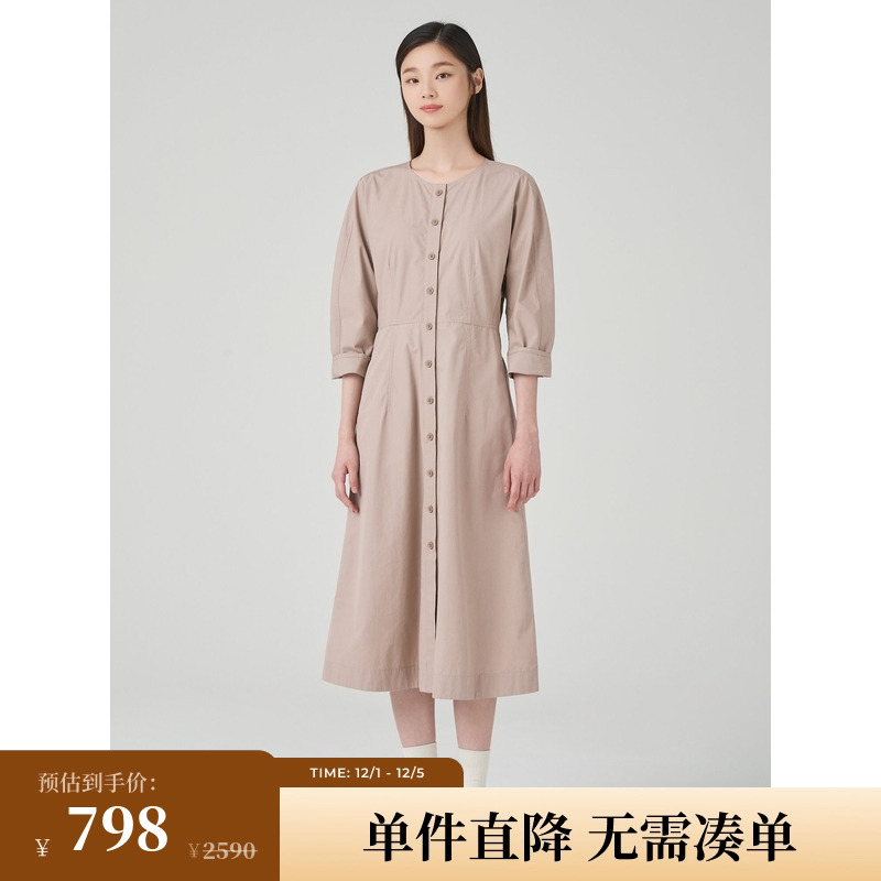 百搭休闲连衣裙beanpole