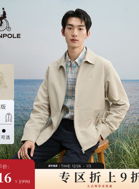 BEANPOLE滨波  男士商务轻便休闲夹克都市随性简约干练衬衫领外套