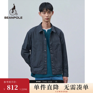 夹克轻量户外低调沉稳夹克衫 休闲简约长袖 外套 男士 BEANPOLE滨波