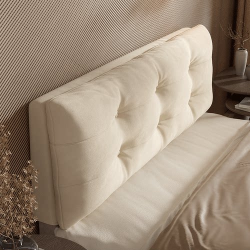 床头靠垫绒布靠背双人大靠背