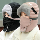 青年雷锋帽女冬季 加绒加厚防寒东北帽子户外保暖防风骑车护耳帽男