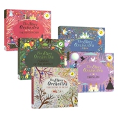 Orchestra 睡美人 天鹅湖 柴可夫斯基 莫扎特维瓦尔第四季 英文原版 布封典藏版 胡桃夹子 古典音乐故事绘本 进口发声书 Story The