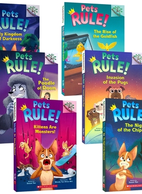 Scholastic Pets Rule 1-6 My Kingdom of Darkness 学乐大树系列 宠物统治 动物奇幻故事 儿童桥梁章节书 英文原版进口图书