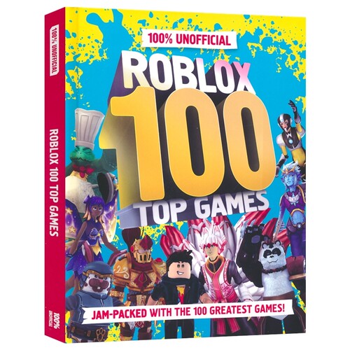 100% Unofficial Roblox 100 Top Games 非官方的Roblox指南 100个热门游戏 创意游戏终极指南  英文原版进口图书