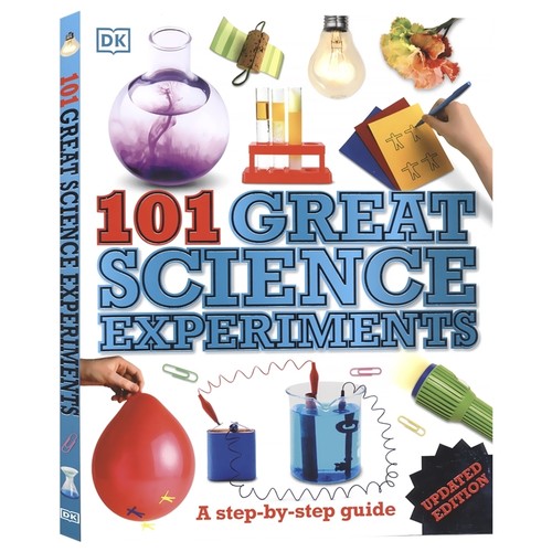 DK 101 Great Science Experiments 伟大的科学实验 儿童趣味科普 DK百科书 小学生课外读物 英文原版进口儿童图书