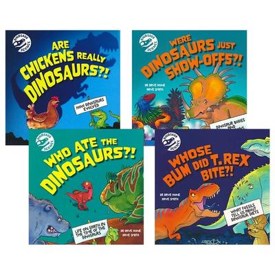 【自营】Dinosaur Science 恐龙科学 儿童科普绘本 幽默诙谐 恐龙化石粪化石恐龙生物学运动进化 百科读物 英文原版进口儿童图书