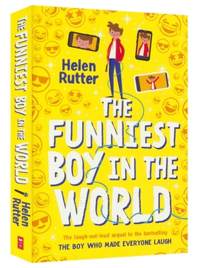 The Funniest Boy in the World The Boy Who Made Everyone Laugh 续作 英语章节小说 青少年课外读物 英文原版进口儿童图书