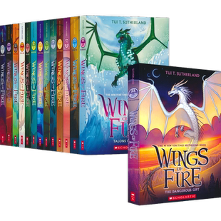 Scholastic Wings of Fire 火翼飞龙1-15 儿童英语奇幻冒险章节小说 畅销书 纽约时报推荐 课外读物 英文原版进口图书