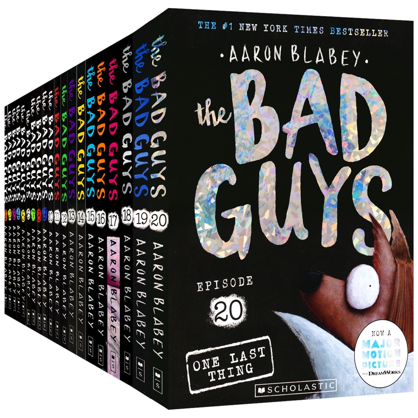 Scholastic The Bad Guys 我是大坏蛋 1-20 幽默搞笑 漫画章节书 纽约时报畅销书 英语课外读物 英文原版进口儿童图书,书籍/杂志/报纸,儿童读物原版书,淘宝优惠券,粉丝福利购,淘宝优惠卷