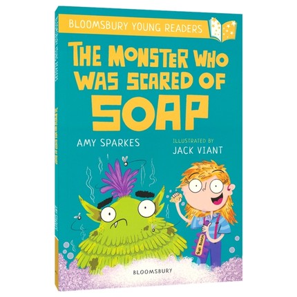 The Monster Who Was Scared of Soap 害怕肥皂的怪兽 桥梁书 英语图画故事书 英文原版进口儿童图书