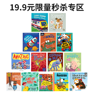 進口兒童圖書 親子睡前讀物 英文原版 圖畫書 情緒管理 英語早教啟蒙 19.9專區(qū) 故事繪本